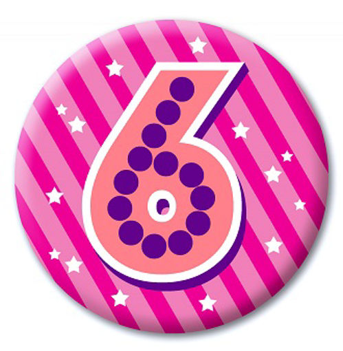 Picture of BADGE - AGE 6 GIRL